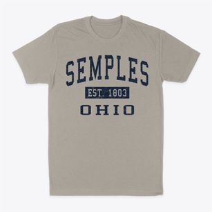 Semples Ohio Classic Established Classic Dad T-Shirt