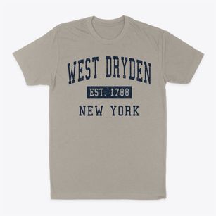 West Dryden New York Classic Established Classic Dad T-Shirt