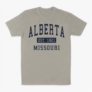 Alberta Missouri Classic Established Classic Dad T-Shirt