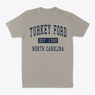 Turkey Ford North Carolina Classic Established Classic Dad T-Shirt