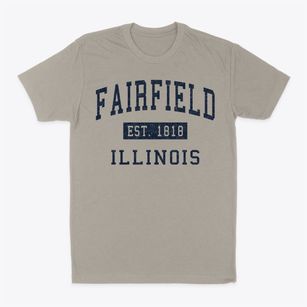 Fairfield Illinois Classic Established Classic Dad T-Shirt