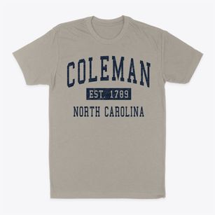 Coleman North Carolina Classic Established Classic Dad T-Shirt