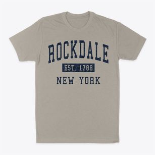 Rockdale New York Classic Established Classic Dad T-Shirt