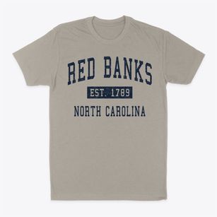 Red Banks North Carolina Classic Established Classic Dad T-Shirt