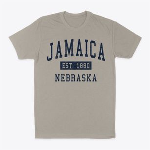 Jamaica Nebraska Classic Established Classic Dad T-Shirt