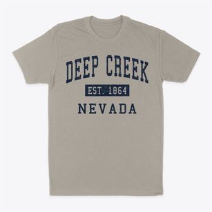 Deep Creek Nevada Classic Established Classic Dad T-Shirt