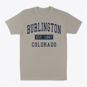 Burlington Colorado Classic Established Classic Dad T-Shirt