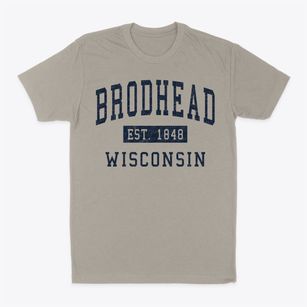 Brodhead Wisconsin Classic Established Classic Dad T-Shirt