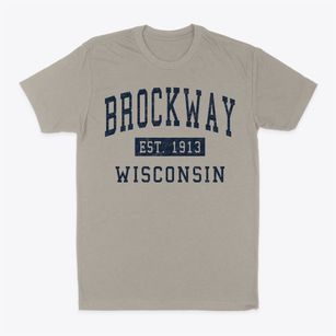 Brockway Wisconsin Classic Established Classic Dad T-Shirt