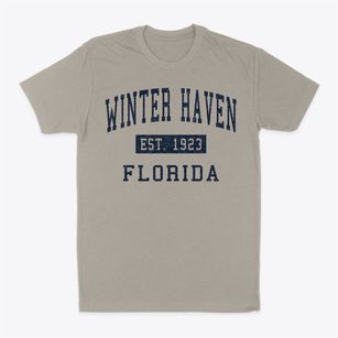 Winter Haven Florida Classic Established Classic Dad T-Shirt