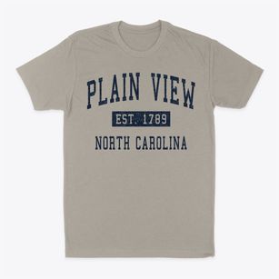 Plain View North Carolina Classic Established Classic Dad T-Shirt