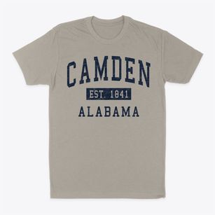 Camden Alabama Classic Established Classic Dad T-Shirt