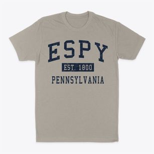 Espy Pennsylvania Classic Established Classic Dad T-Shirt