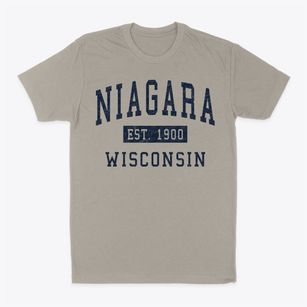 Niagara Wisconsin Classic Established Classic Dad T-Shirt