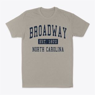 Broadway North Carolina Classic Established Classic Dad T-Shirt