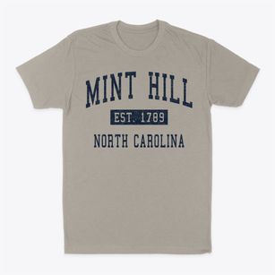Mint Hill North Carolina Classic Established Classic Dad T-Shirt