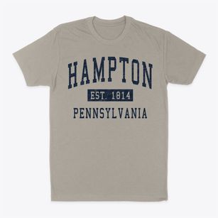 Hampton Pennsylvania Classic Established Classic Dad T-Shirt