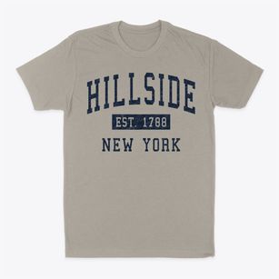 Hillside New York Classic Established Classic Dad T-Shirt