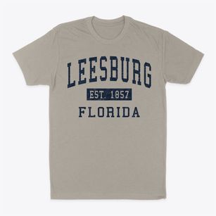 Leesburg Florida Classic Established Classic Dad T-Shirt