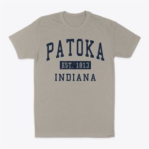 Patoka Indiana Classic Established Classic Dad T-Shirt
