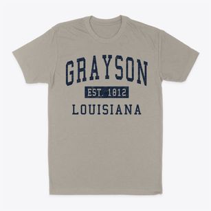 Grayson Louisiana Classic Established Classic Dad T-Shirt