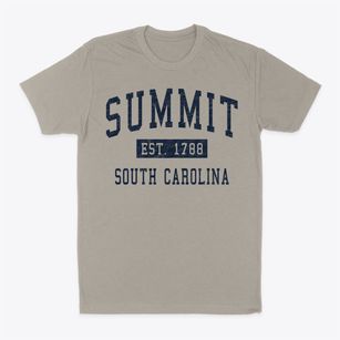 Summit South Carolina Classic Established Classic Dad T-Shirt