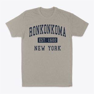 Ronkonkoma New York Classic Established Classic Dad T-Shirt