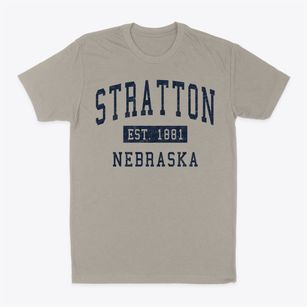 Stratton Nebraska Classic Established Classic Dad T-Shirt