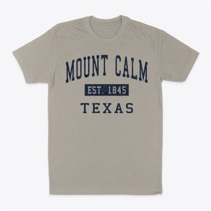 Mount Calm Texas Classic Established Classic Dad T-Shirt