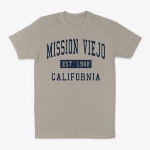 Mission Viejo California Classic Established Classic Dad T-Shirt