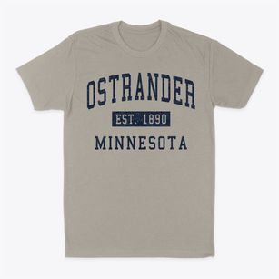 Ostrander Minnesota Classic Established Classic Dad T-Shirt