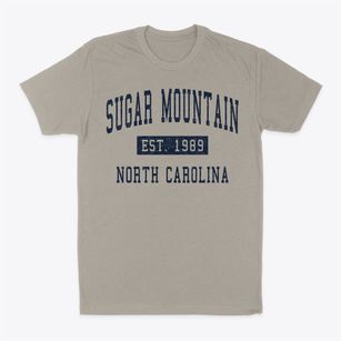 Sugar Mountain North Carolina Classic Established Classic Dad T-Shirt