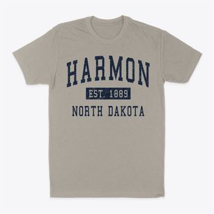 Harmon North Dakota Classic Established Classic Dad T-Shirt