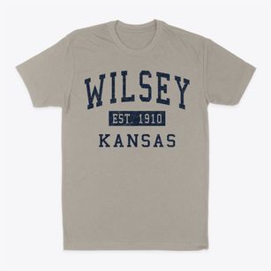 Wilsey Kansas Classic Established Classic Dad T-Shirt