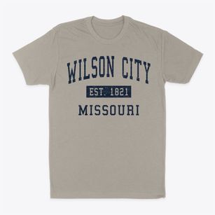 Wilson City Missouri Classic Established Classic Dad T-Shirt