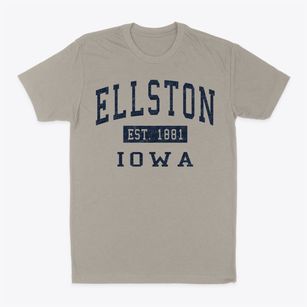 Ellston Iowa Classic Established Classic Dad T-Shirt