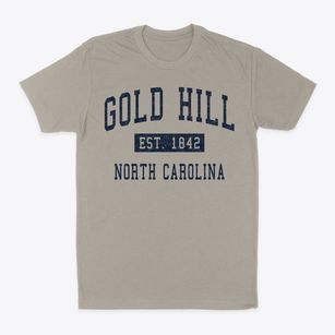 Gold Hill North Carolina Classic Established Classic Dad T-Shirt