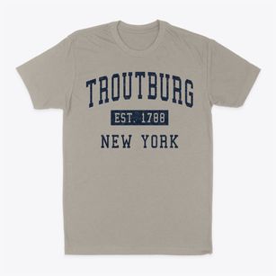 Troutburg New York Classic Established Classic Dad T-Shirt