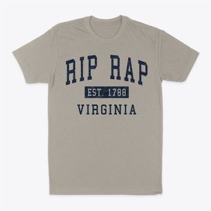 Rip Rap Virginia Classic Established Classic Dad T-Shirt