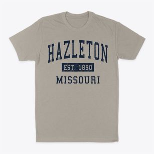 Hazleton Missouri Classic Established Classic Dad T-Shirt