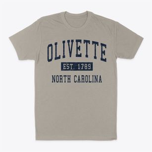 Olivette North Carolina Classic Established Classic Dad T-Shirt