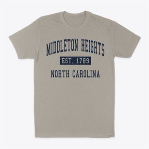 Middleton Heights North Carolina Classic Established Classic Dad T-Shirt