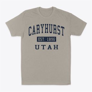 Caryhurst Utah Classic Established Classic Dad T-Shirt