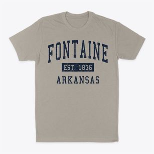 Fontaine Arkansas Classic Established Classic Dad T-Shirt