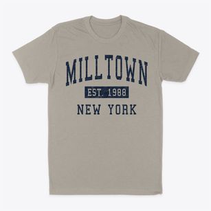 Milltown New York Classic Established Classic Dad T-Shirt