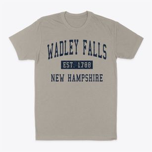 Wadley Falls New Hampshire Classic Established Classic Dad T-Shirt