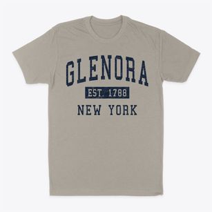 Glenora New York Classic Established Classic Dad T-Shirt