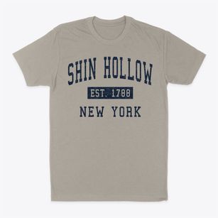 Shin Hollow New York Classic Established Classic Dad T-Shirt