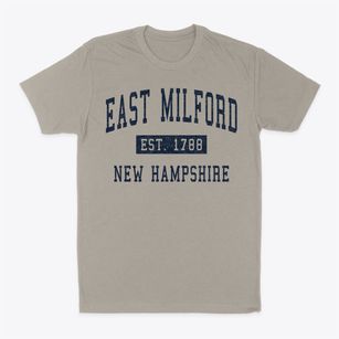 East Milford New Hampshire Classic Established Classic Dad T-Shirt