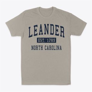 Leander North Carolina Classic Established Classic Dad T-Shirt